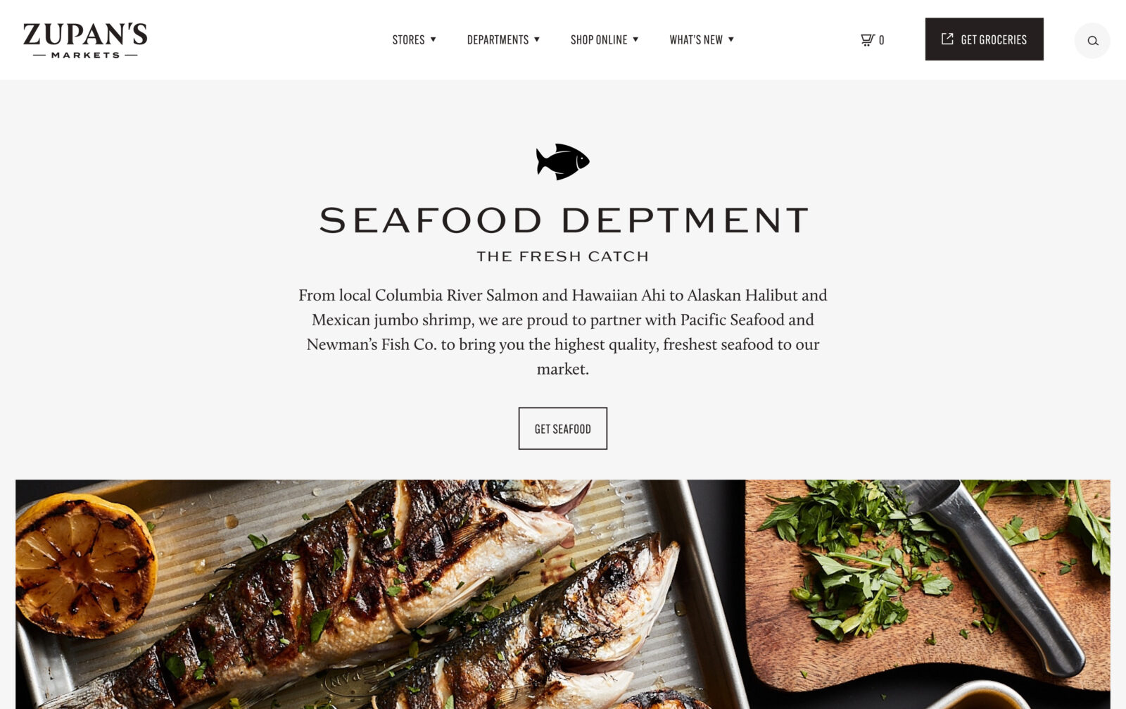 2021 Zupan's seafood dept. page
