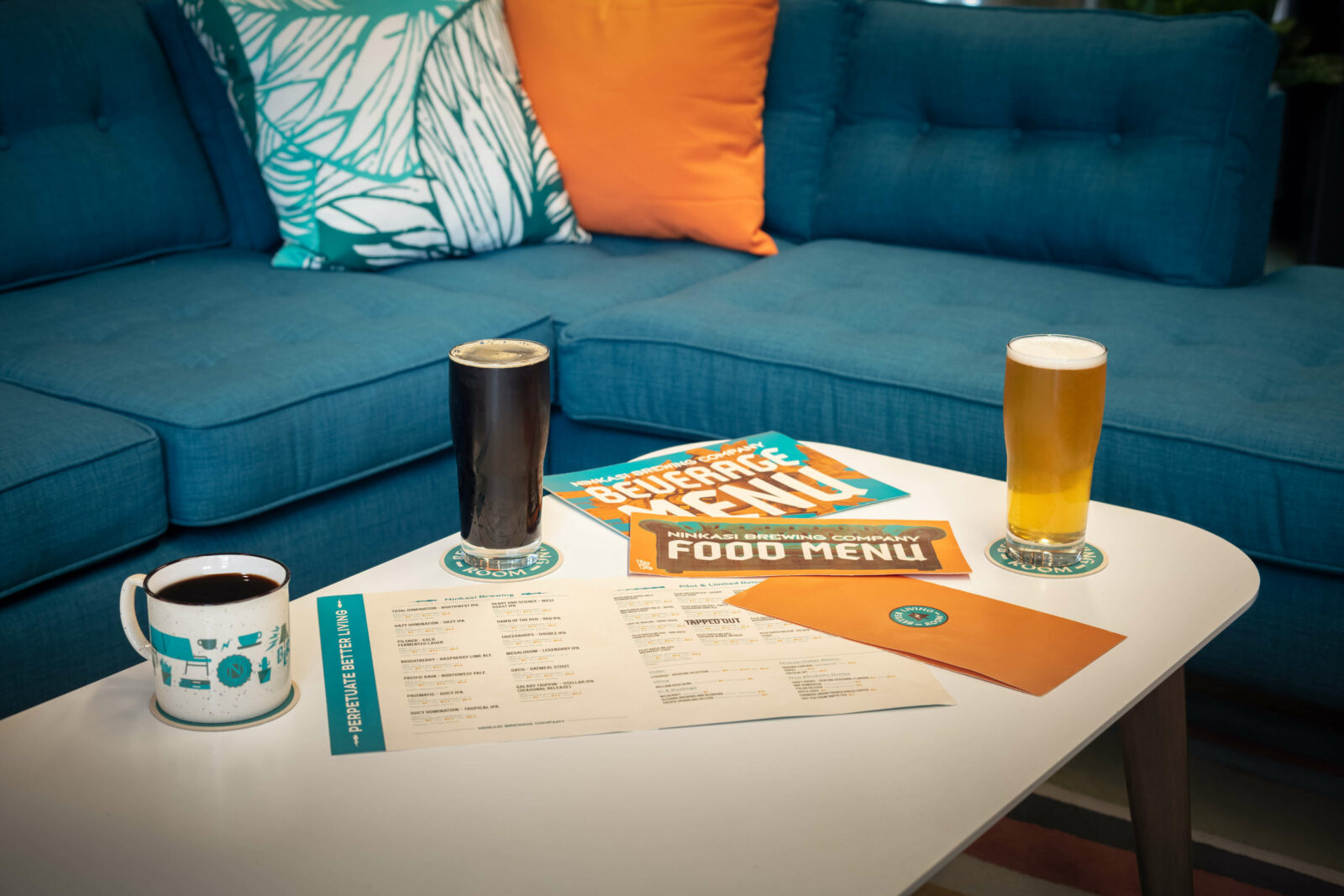 Ninkasi-Better Living Room Beer Table