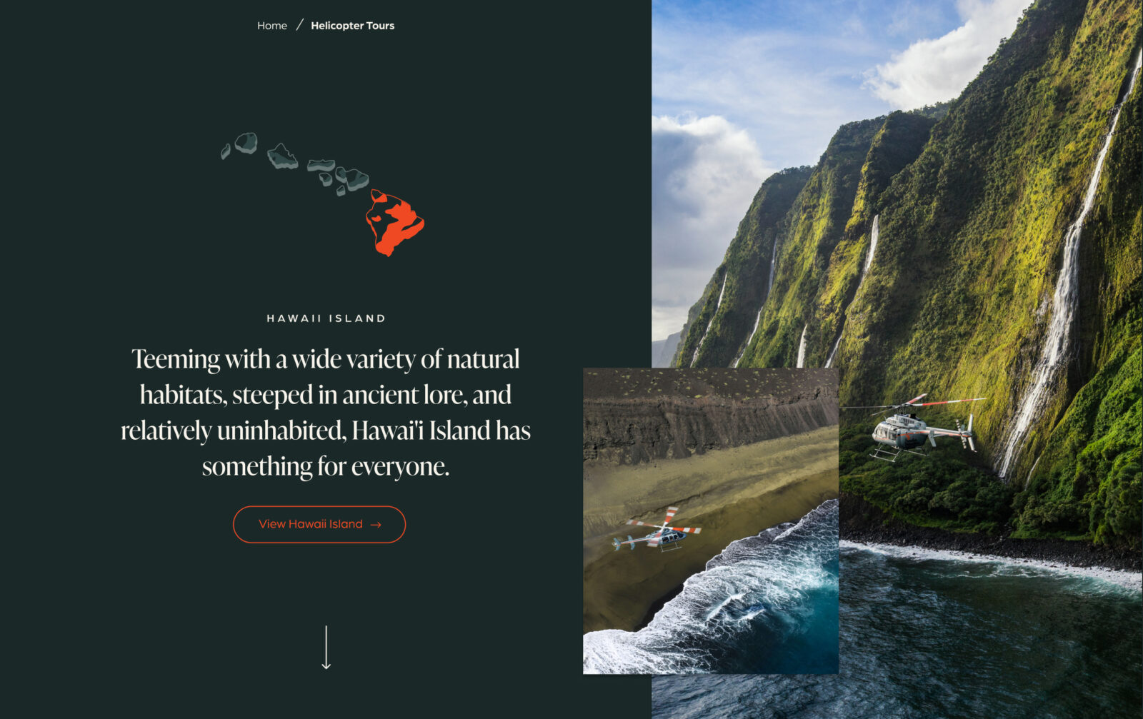 hawaii island tours call out