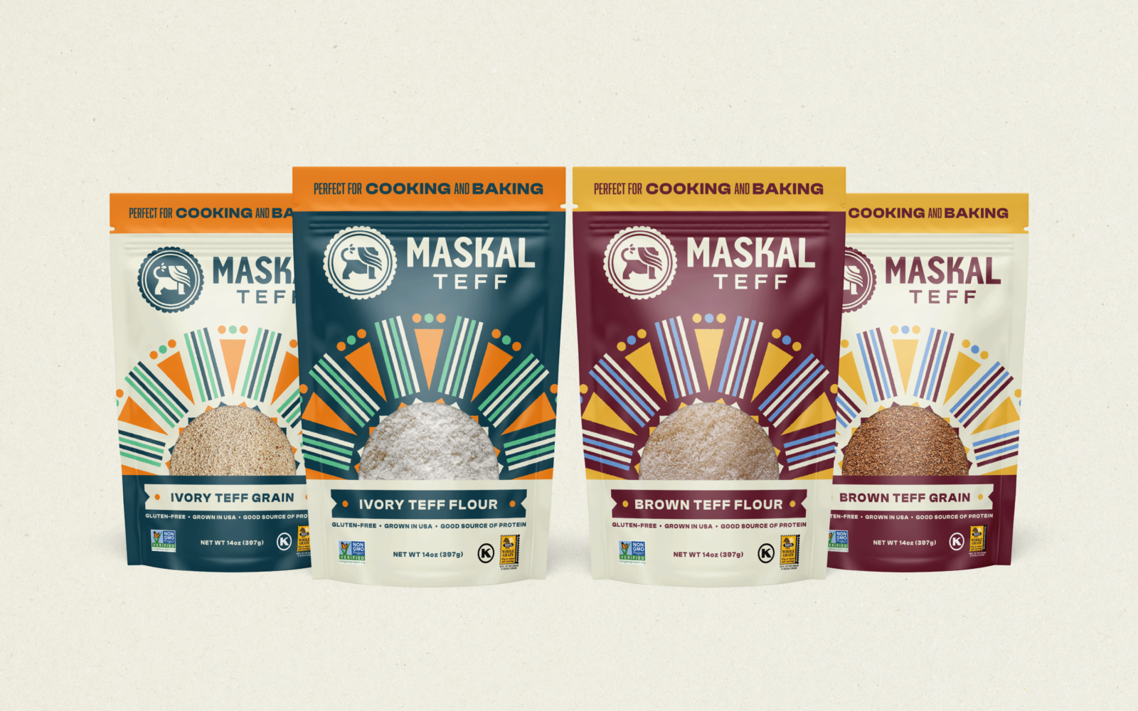 4 teff packages side by side