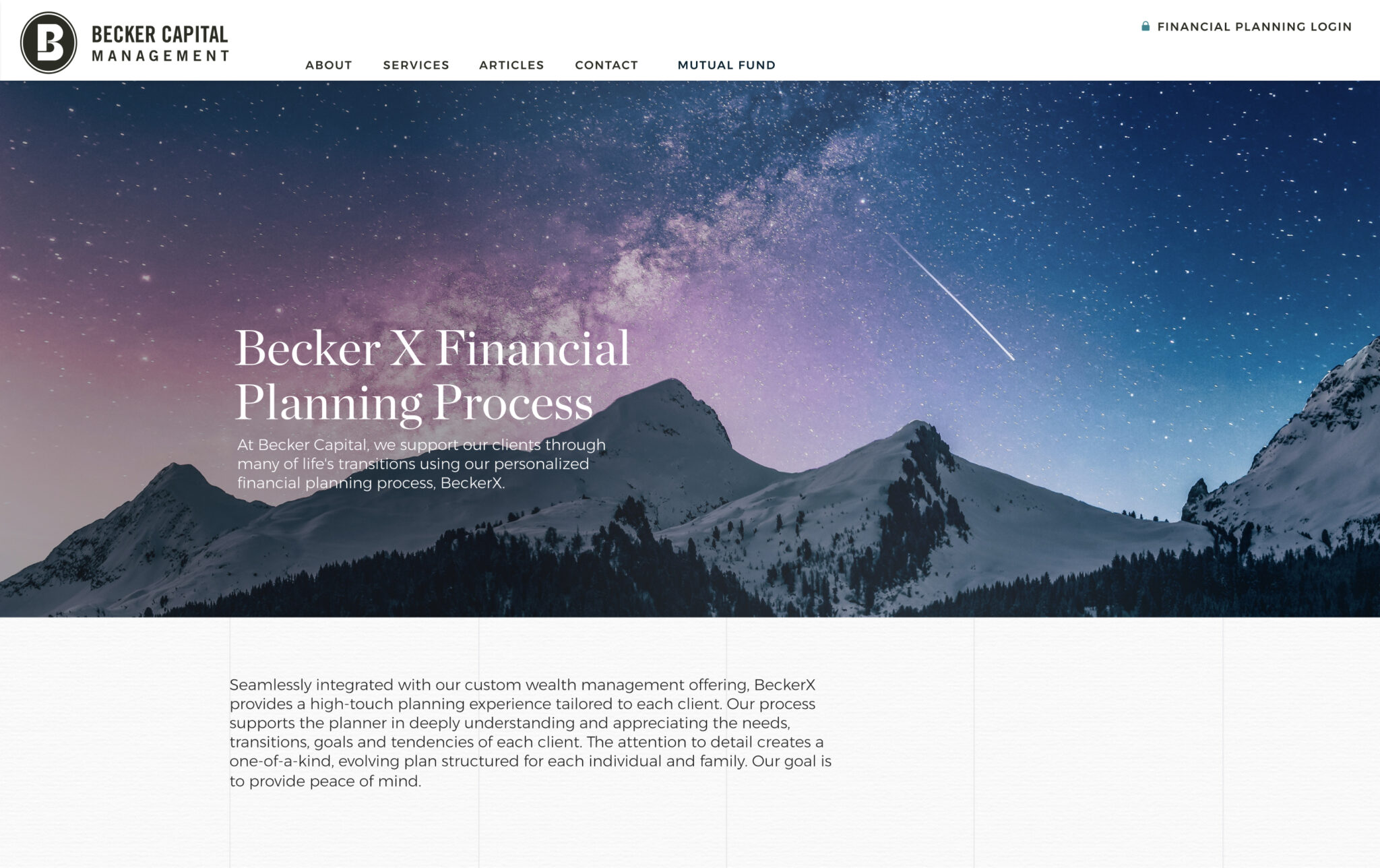 Becker Capital Management Brand Design, Packaging, & Website Work ...